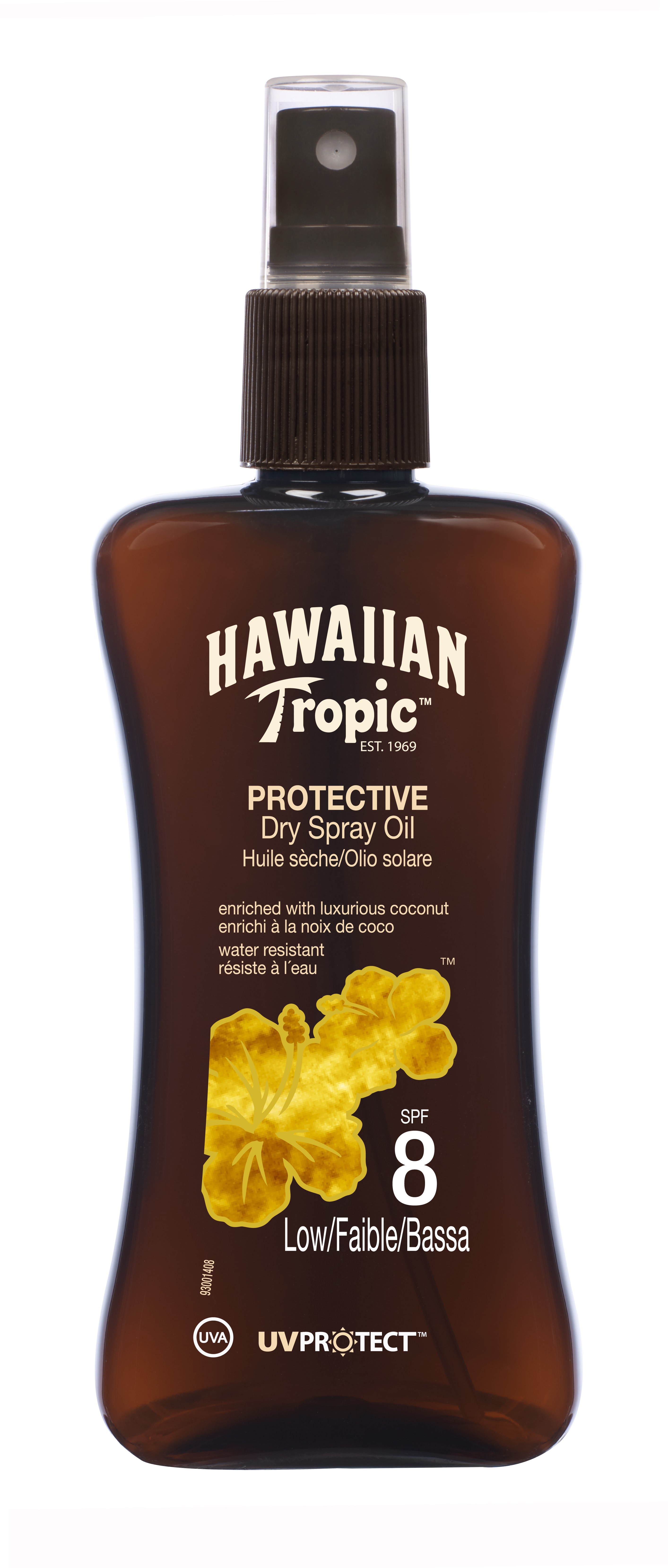 Hawaiian Tropic Protective Oil Spray SPF 8 200 ml