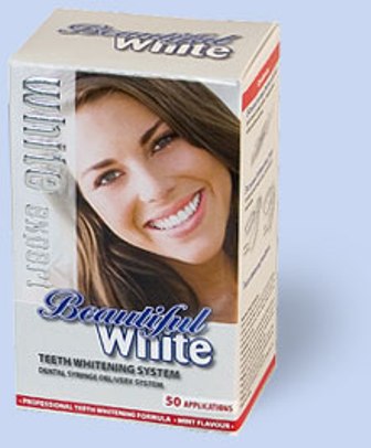 Beautiful white expert zobu balinošā sistēma